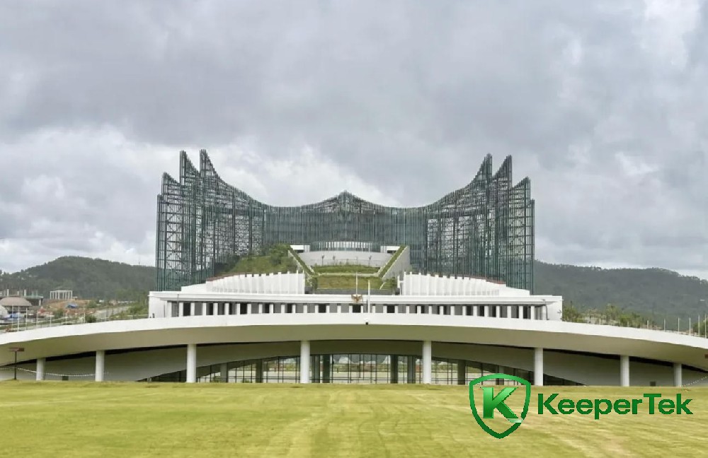 Gedung pemerintahan di Nusantara, ibu kota baru Indonesia
