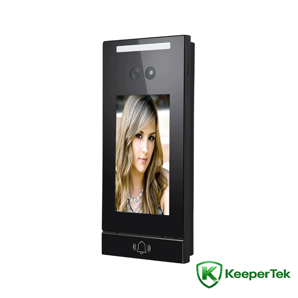 Kartu pengenalan wajah 5 inci menggesek mesin all-in-one KT-FR004