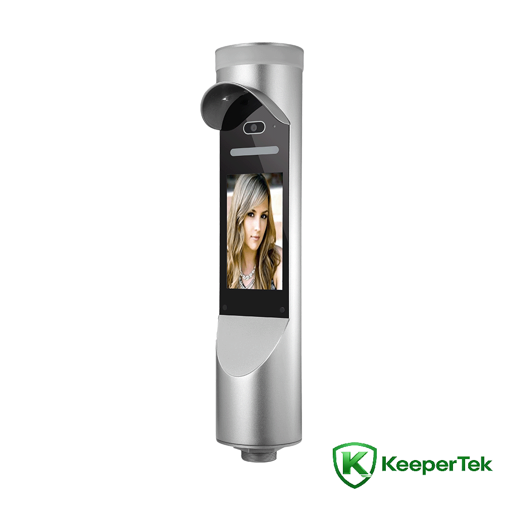 Mesin all-in-one pengenalan wajah silinder 7 inci KT-FR014